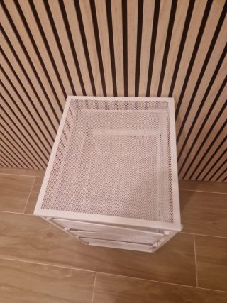 Cajonera Ikea Metal 3 Cajones Blanca