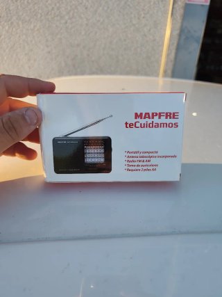 Radio Portátil MAPFRE FM/AM