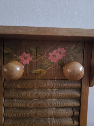 Perchero Tabla de Lavar Antigua