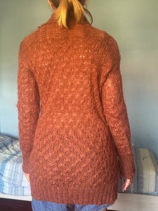 Maxi maglione Patrizia Pepe color ruggine