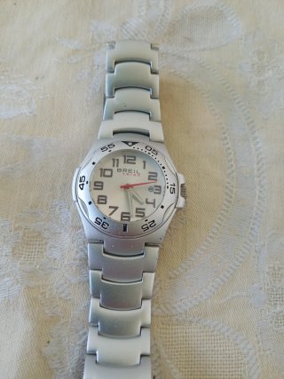 Orologio Breil Uomo Argento Bianco