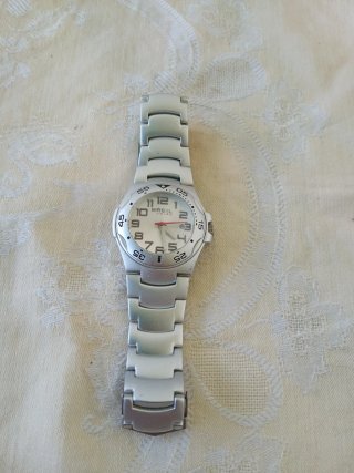 Orologio Breil Uomo Argento Bianco