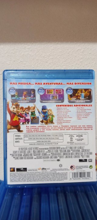 Alvin y las Ardillas 2 Blu-ray