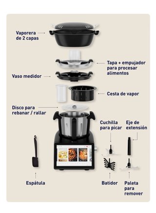 Robot Cocina Masterpro Multicooker Max Pro