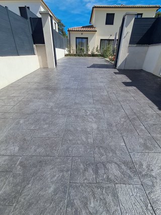 Pavimentos decorativos de hormigón impreso