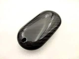 FUNDA LLAVE NUEVA MERCEDES EN CARBONO NEGRO