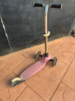 Patinete infantil 3 ruedas rosa