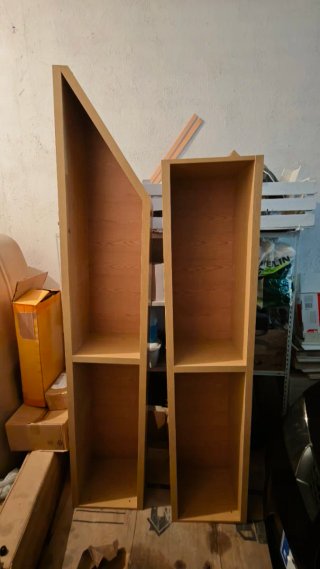 Estanterías de madera