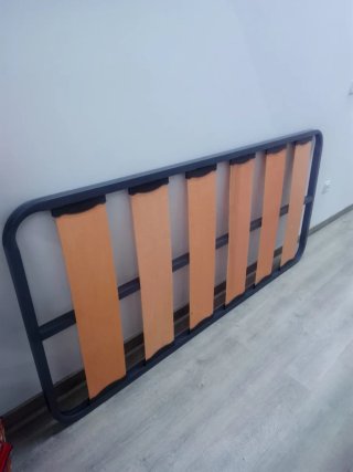 Somier 90cm Metal y Madera