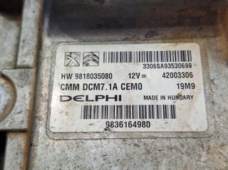 104647 9818035080 centralita motor citroen jumpy