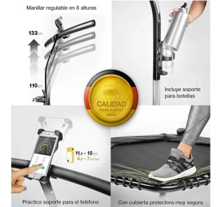 Trampolín Fitness SportsTech HTX100