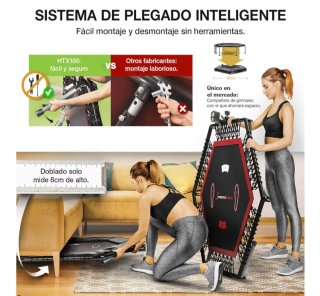 Trampolín Fitness SportsTech HTX100