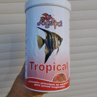 tarro escamas tropical 1 litro acuario pecera