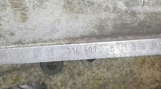 Caja cambios mercedes 210088 716601 clase c (w203)
