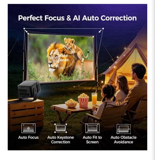 Proyector Google TV 4K 700 ANSI Negro •PRECINTANDO