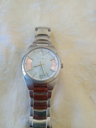 Orologio Breil Uomo Acciaio e Marrone