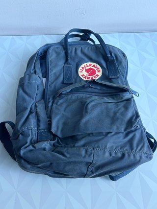 Mochila Fjallraven Kanken Azul Gris