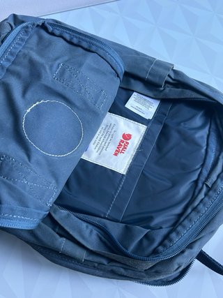 Mochila Fjallraven Kanken Azul Gris