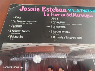 Vinilo Jossie Esteban y La Patrulla 15