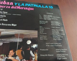 Vinilo Jossie Esteban y La Patrulla 15