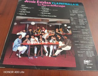 Vinilo Jossie Esteban y La Patrulla 15