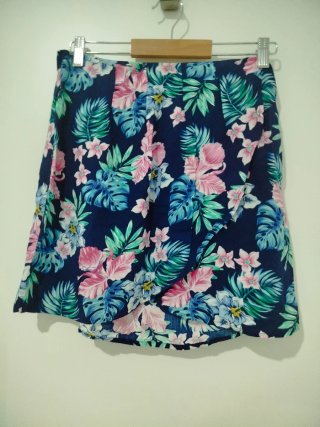 Falda corta Springfield T36 floral