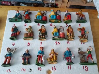 Pastori presepe 5 euro cad. - Vari modelli