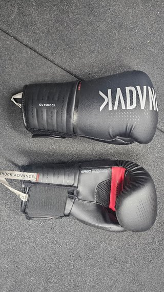 Guantes Boxeo Outshock 500 Negros