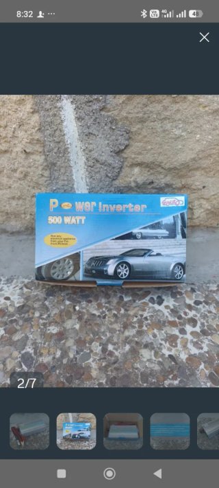 Inversor 500W Pico 1000W