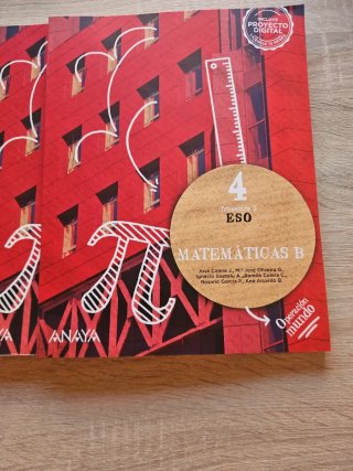 Matemáticas B. 4o de ESO