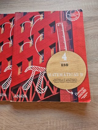 Matemáticas B. 4o de ESO