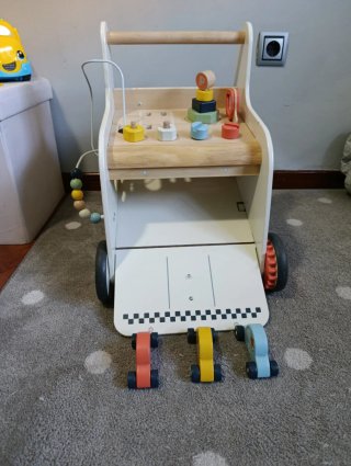 Andador de madera para bebés marca verbaudet