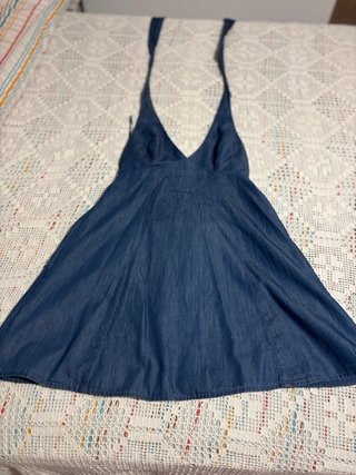Vestido Verano Corto Azul