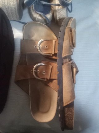 Lote 4 pares sandalias verano mujer talla 40