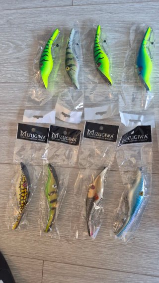 Señuelos Mizugiwa Jerkbait/Wobbler (Tipo Zalt)