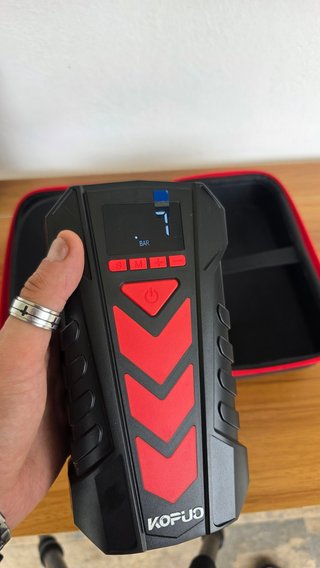 Arrancador Coche Multifunción con Compresor