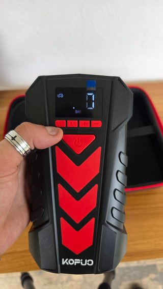Arrancador Coche Multifunción con Compresor