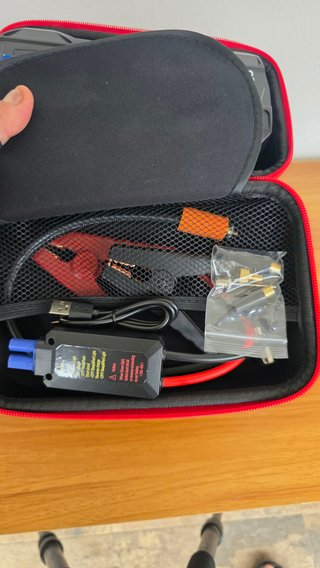 Arrancador Coche Multifunción con Compresor