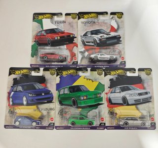 Hot Wheels Premium Serie Completa 5 Coches