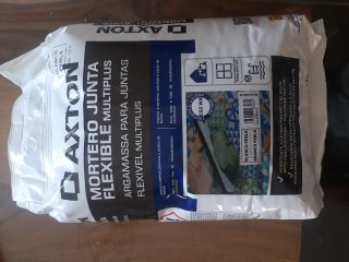 Mortero Junta Flexible Axton Blanco Perla