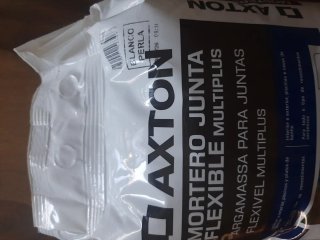 Mortero Junta Flexible Axton Blanco Perla