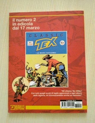 Bonelli | Tex Classic 1 (Ristampa a colori ) –
