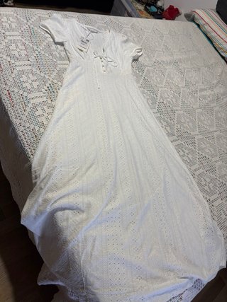 Vestido largo blanco