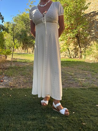 Vestido largo blanco