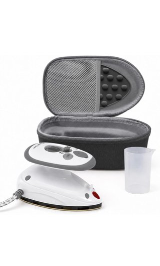 Mini plancha de vapor con accesorios