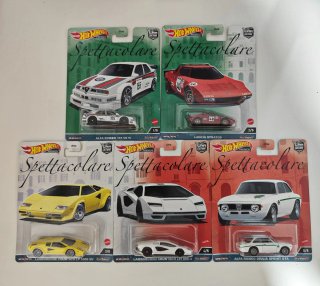 Hot Wheels Premium Spettacolare Serie Completa