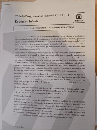 TEMARIO OPOSICIONES EDUCACIÓN INFANTIL + 14 UNI