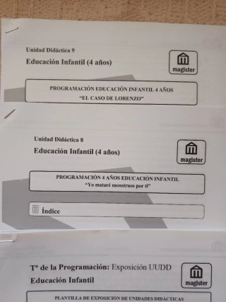 TEMARIO OPOSICIONES EDUCACIÓN INFANTIL + 14 UNI
