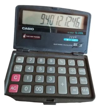 Calculadora Casio SL-220L Plegable