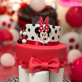 Torta scenografica Minnie Mouse